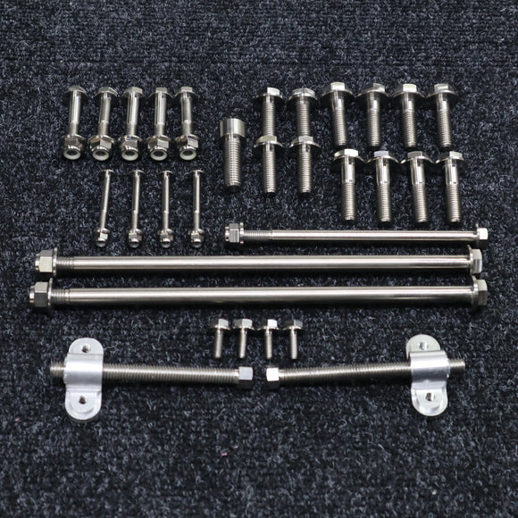 BWC Polaris Rear Suspension Titanium Hardware kit