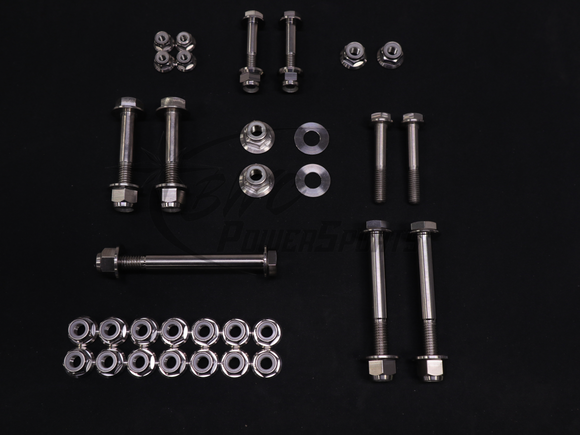 Titanium Matryx front suspension bolt kit 