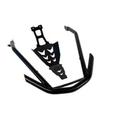 B-PWR HD Front Bumper & Skid Plate (Axys) Black
