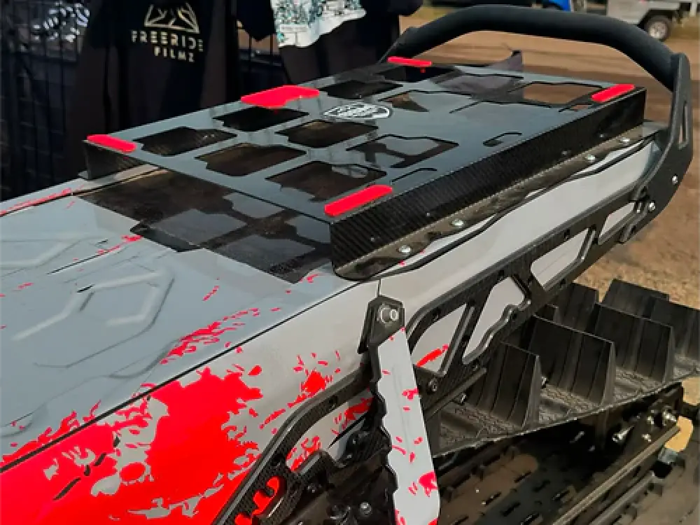 Backwoods BMP Skidoo Gen5 154 Short Tunnel Carbon Rear Bumper – BWC ...