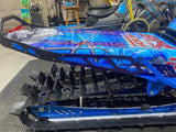 BSB Fab 2025 + Polaris Matryx Assassin Slash Rear Bumper 146 Slash / Purple Aftermarket Parts