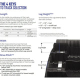 Camso Challenger Extreme Track 15 x 163 x 2.5’’ Polaris 2.86 Pitch Full clip Open Center Window - 9105M Tracks