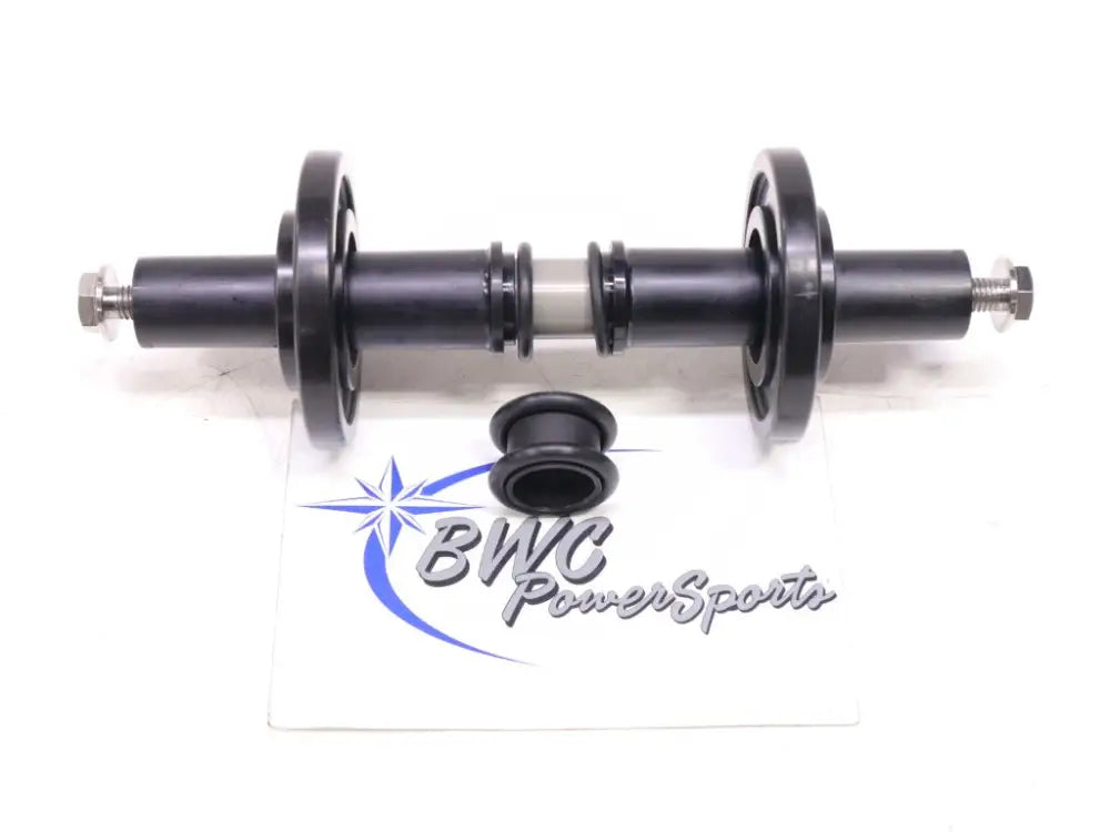 Carbon Sled Polaris Front Track Shock Axle & Wheel Assembly