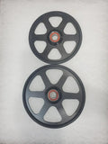 CarbonSled 8’’ & 9’’ Carbon Fiber Spoked Wheel (20mm Bearing) 9’’ Aftermarket Suspension