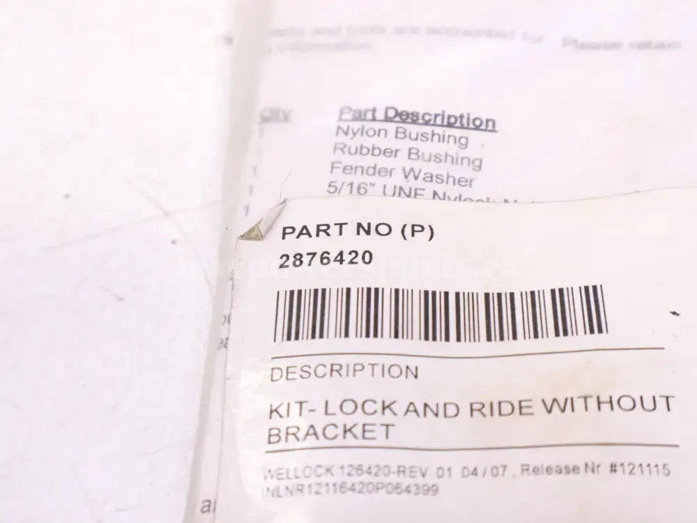 New OEM Polaris Lock & Ride Anchor Kit - 2876420 – BWC PowerSports