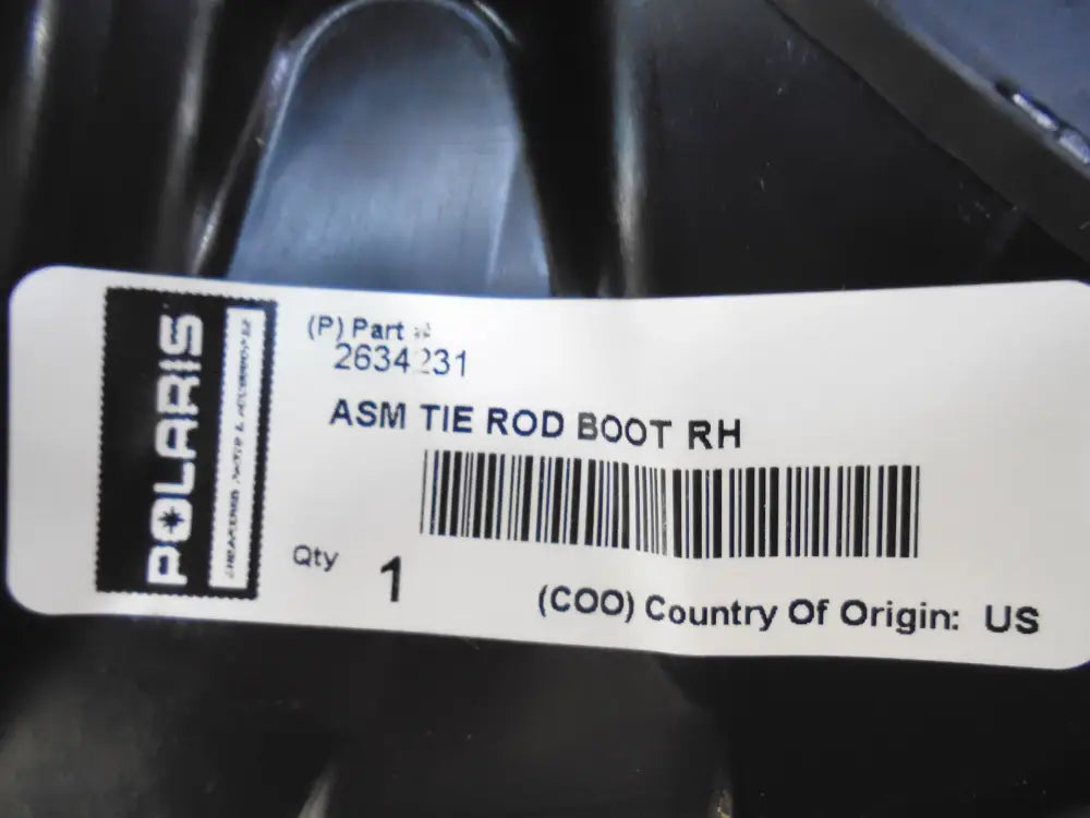 NEW OEM Polaris Pro Ride Chassis Tie Rod Boot Right