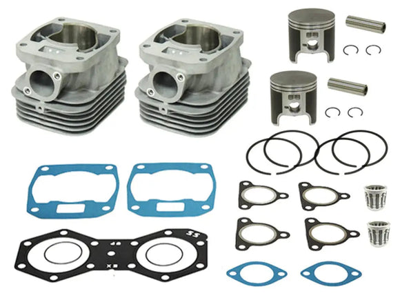 New SPI 1999-2021 Polaris 550 Nikasil Cylinder Piston & Gasket Kit Engine