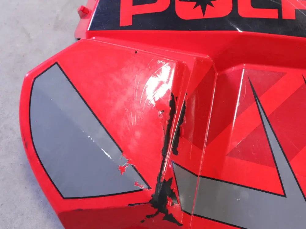 USED 2015-2021 Polaris AXYS Chassis Left Side Panel (Indy Red
