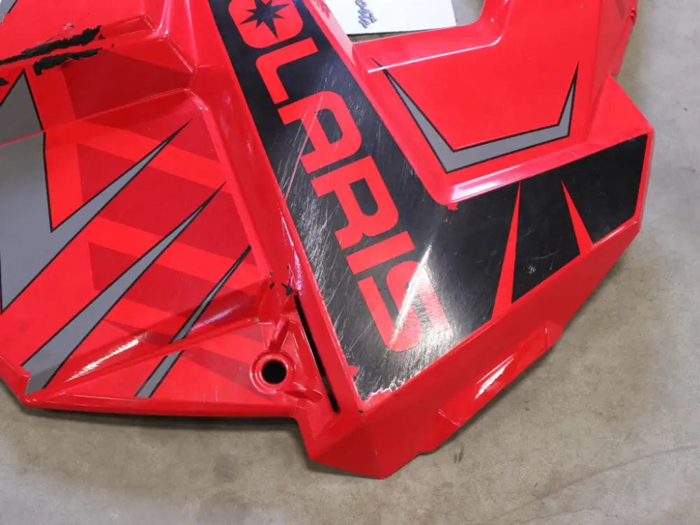 USED 2015-2021 Polaris AXYS Chassis Left Side Panel (Indy Red