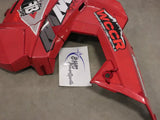 USED 2015-2021 Polaris AXYS Chassis Right Side Panel (Sunset Red) Body Parts
