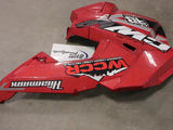 USED 2015-2021 Polaris AXYS Chassis Right Side Panel (Sunset Red) Body Parts