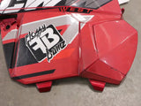 USED 2015-2021 Polaris AXYS Chassis Right Side Panel (Sunset Red) Body Parts