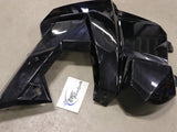 USED 2016-2020 Polaris Axys Chassis Left Side Panel (Gloss Black) - 5451230-666 Body Parts
