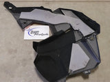USED 2016-2020 Polaris Axys Chassis Right Side Panel (Gloss Black) - 5451231-666 Body Parts