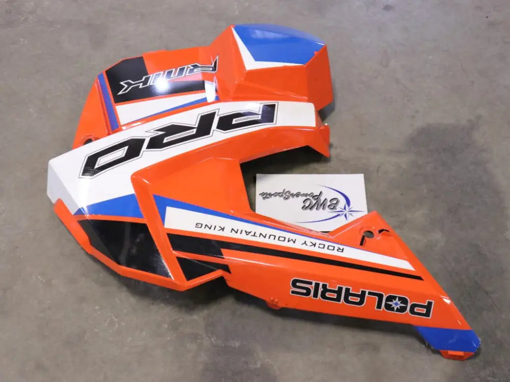 USED 2016-2022 Polaris Axys Chassis Left Side Panel (Orange