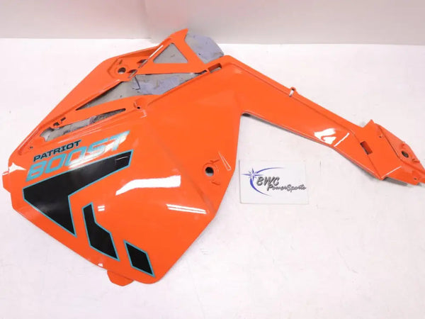 USED Polaris Matryx Right Side Panel (Orange Burst) - 5457057-647