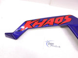 USED Polaris Matryx RMK/Khaos Left Side Panel Trim (Spirit Blue) - 5458735-694 Body Parts
