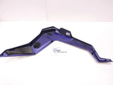 USED Polaris Matryx RMK/Khaos Left Side Panel Trim (Spirit Blue) - 5458735-694 Body Parts