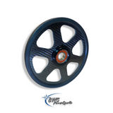 Carbon Sled 8" Carbon Fiber Spoked Wheel (20mm Bearing)