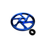 ITEK Aluminum Wheel 8" (Compatible with IceAge Rails)