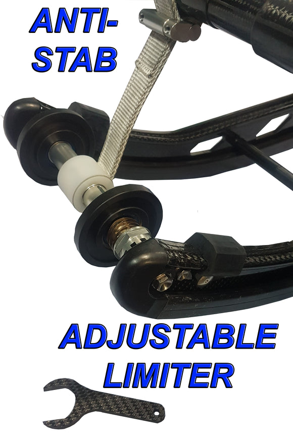 Carbon Sled Adjustable Limiter Strap / Anti Stab