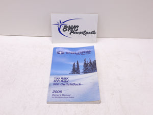 2006 Polaris Snowmobile Owners Manual